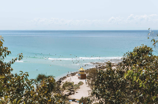 Currumbin Alley from Wallace Nicoll park, Gold coast QLD.