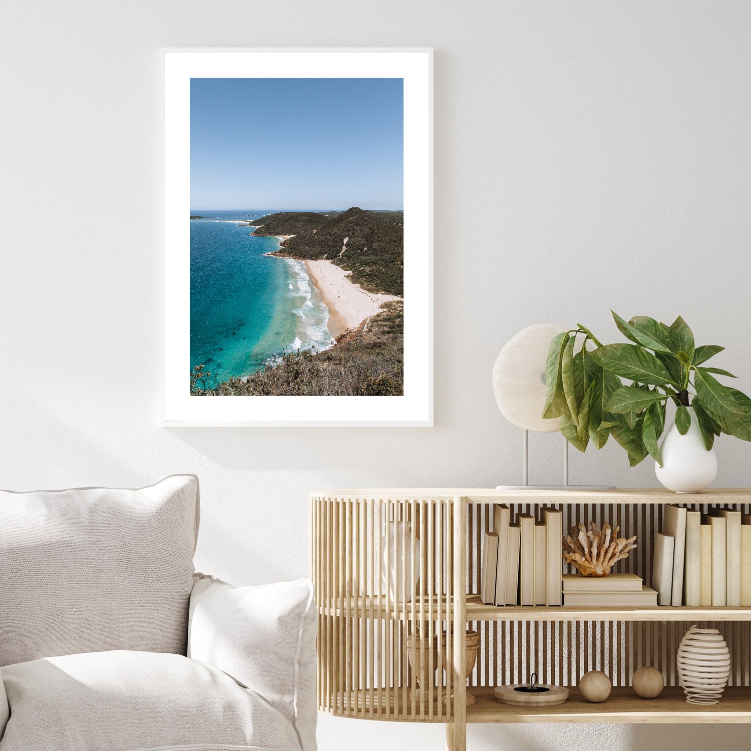 Zenith beach Print