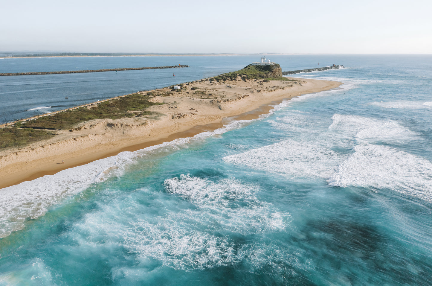 Nobbys beach lighthouse, Newcastle, NSW