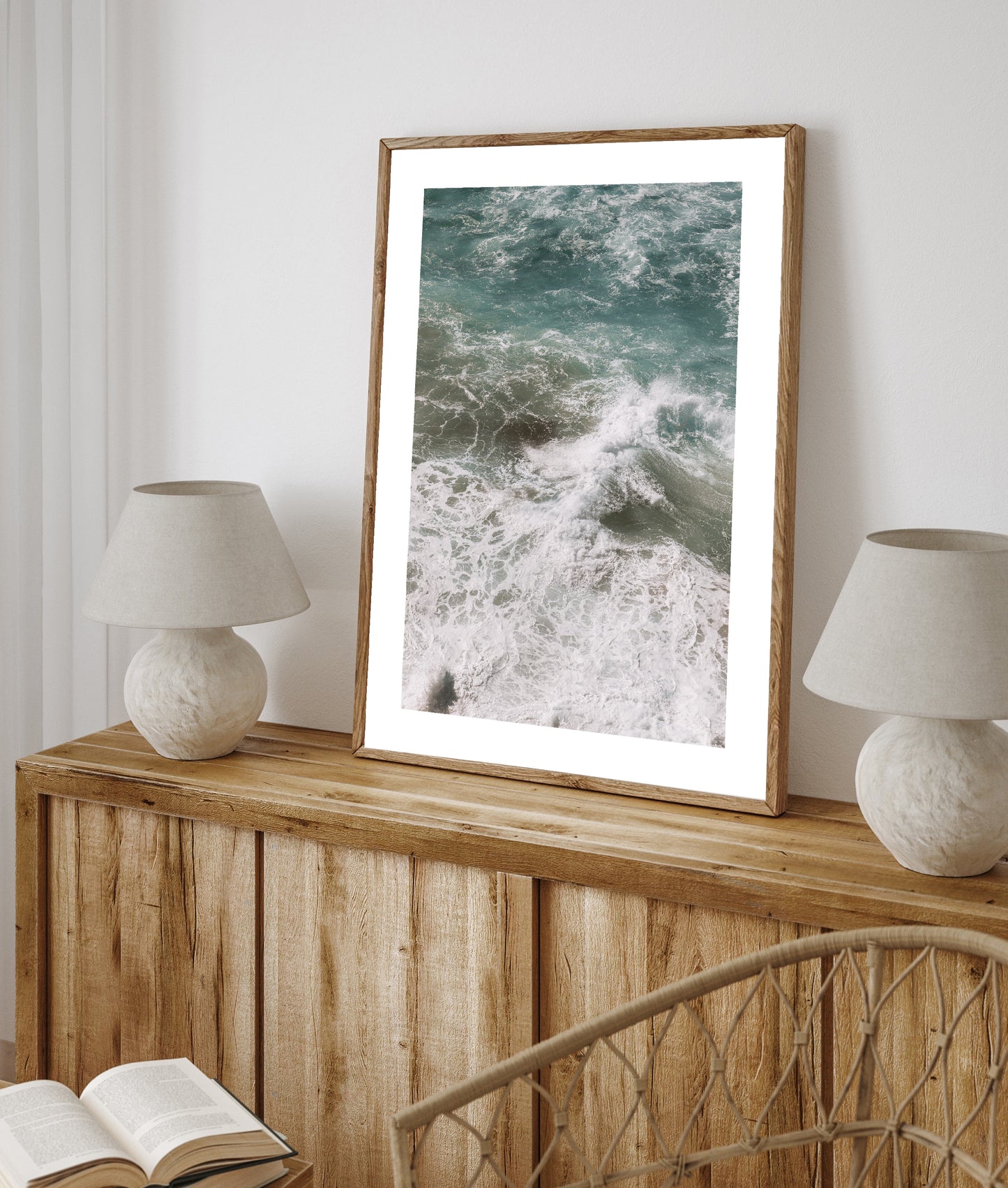 Wave crash Print