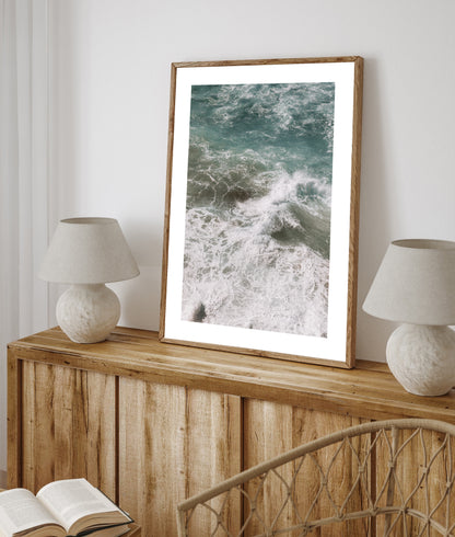 Wave crash Print