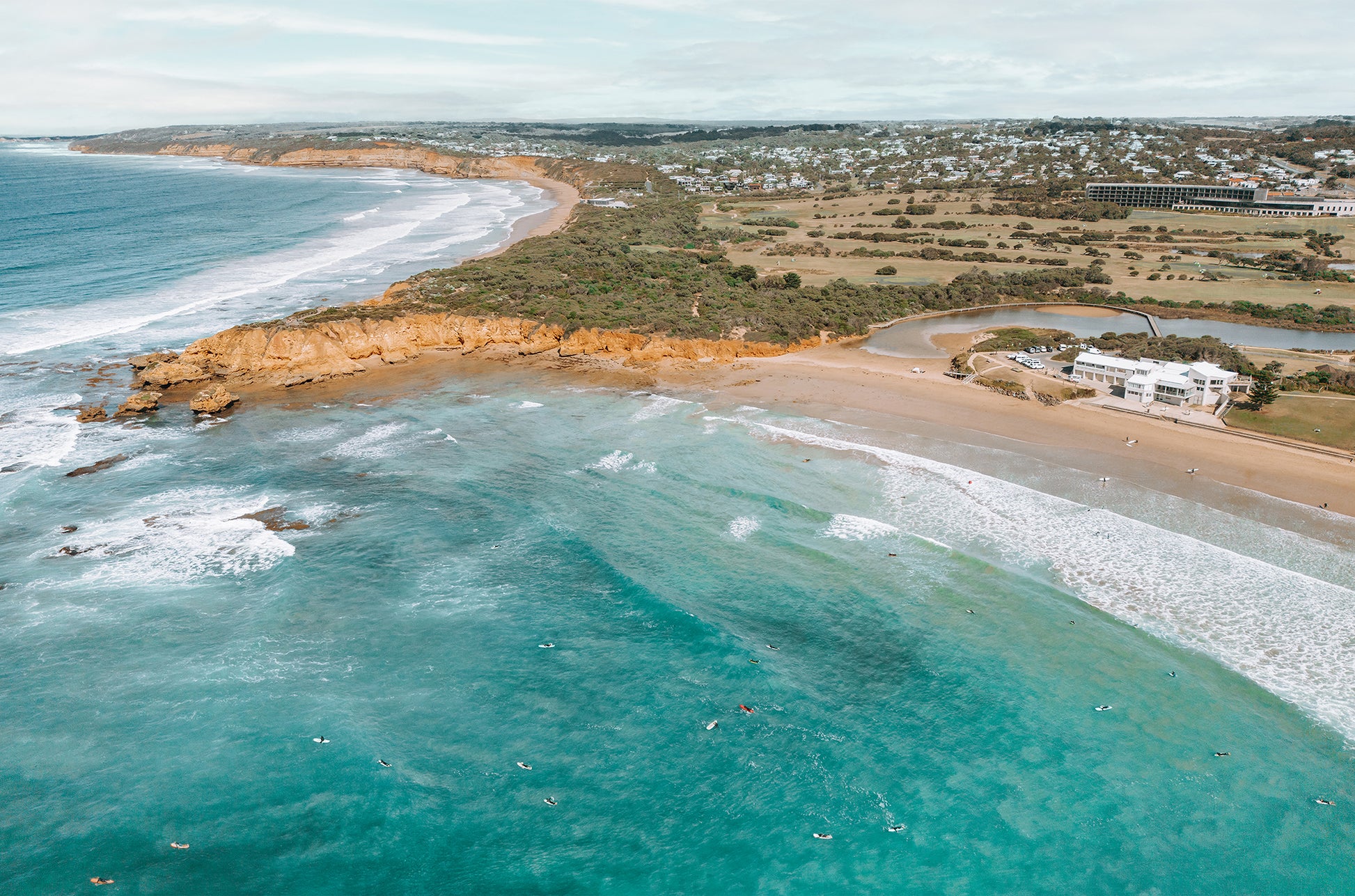 Torquay surf beach, Victoria Print