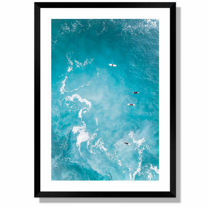 Sea-foam Wave Currumbin Alley Print