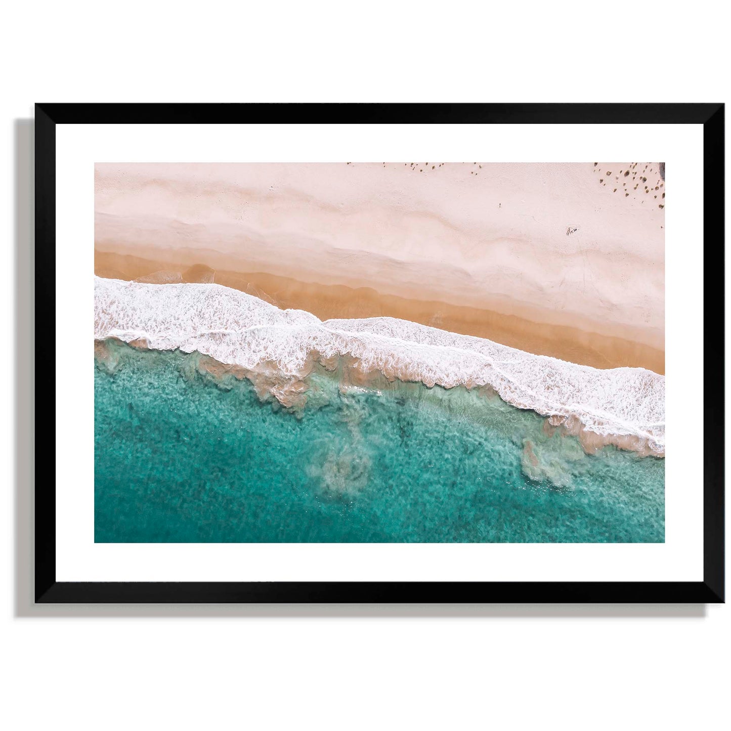 Wreck beach Print