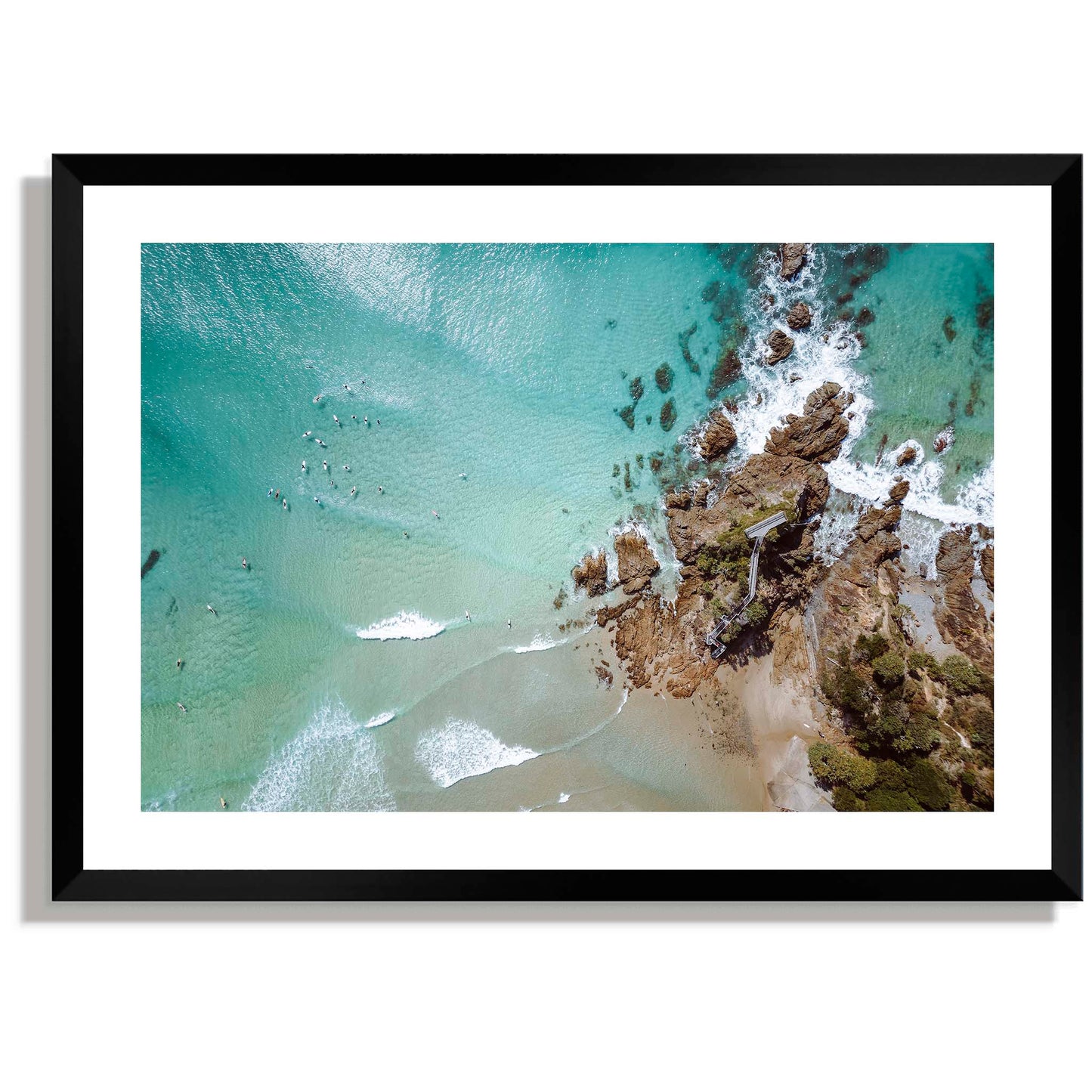 Byron Aerial Drone Print