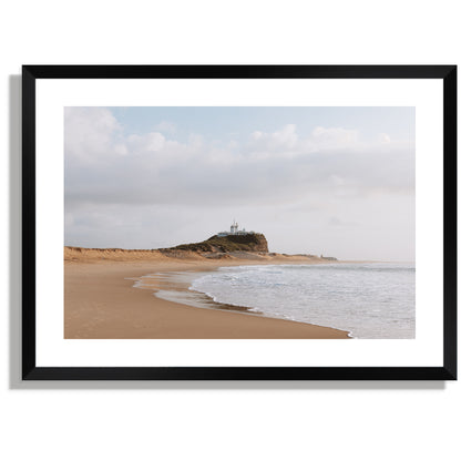 Nobbys Lighthouse Print Wide