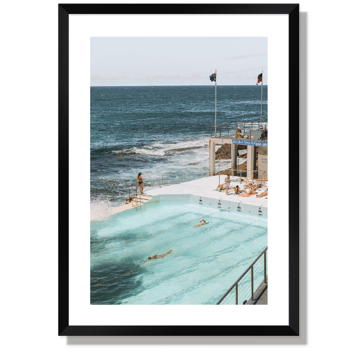 Iceberg lanes Prints