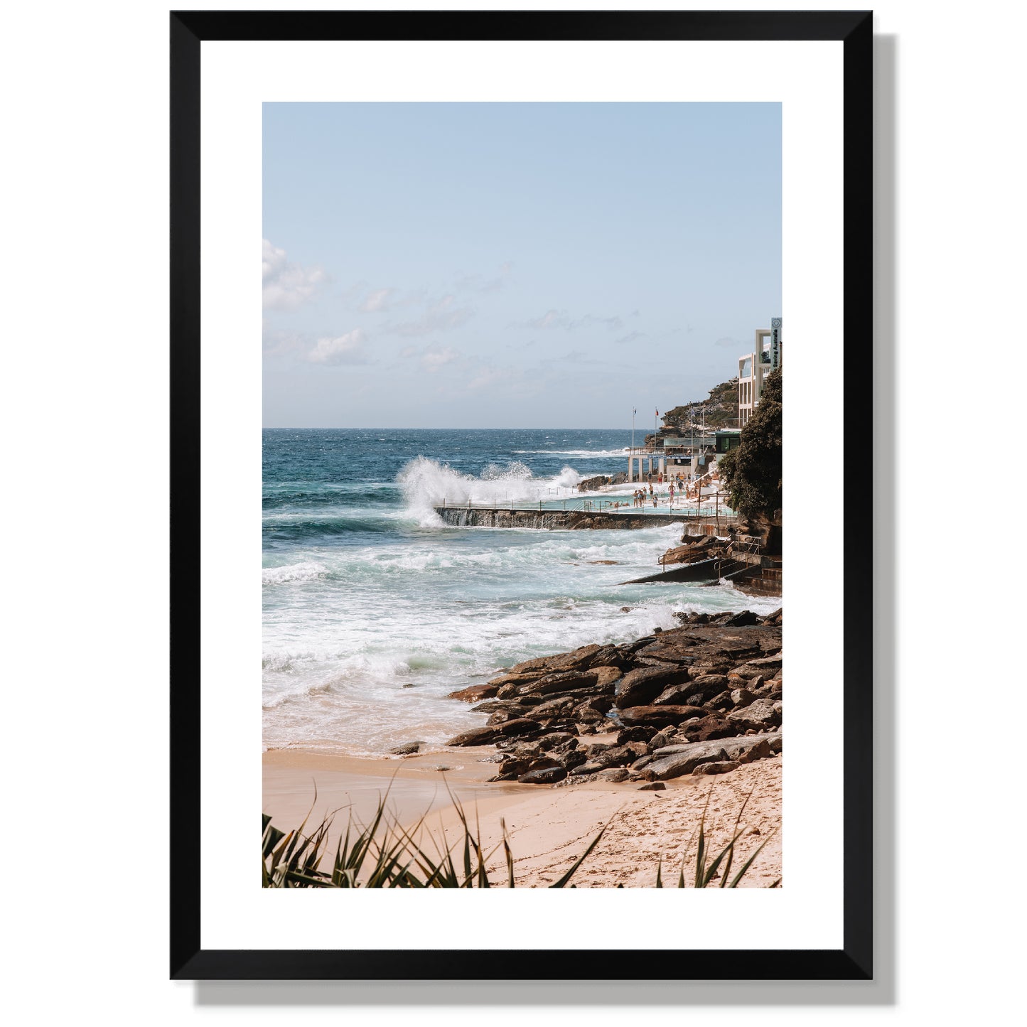 Bondi Icebergs corner Print