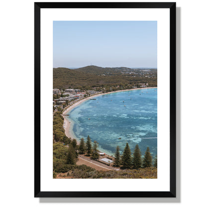 Mt Tomaree lookout Print