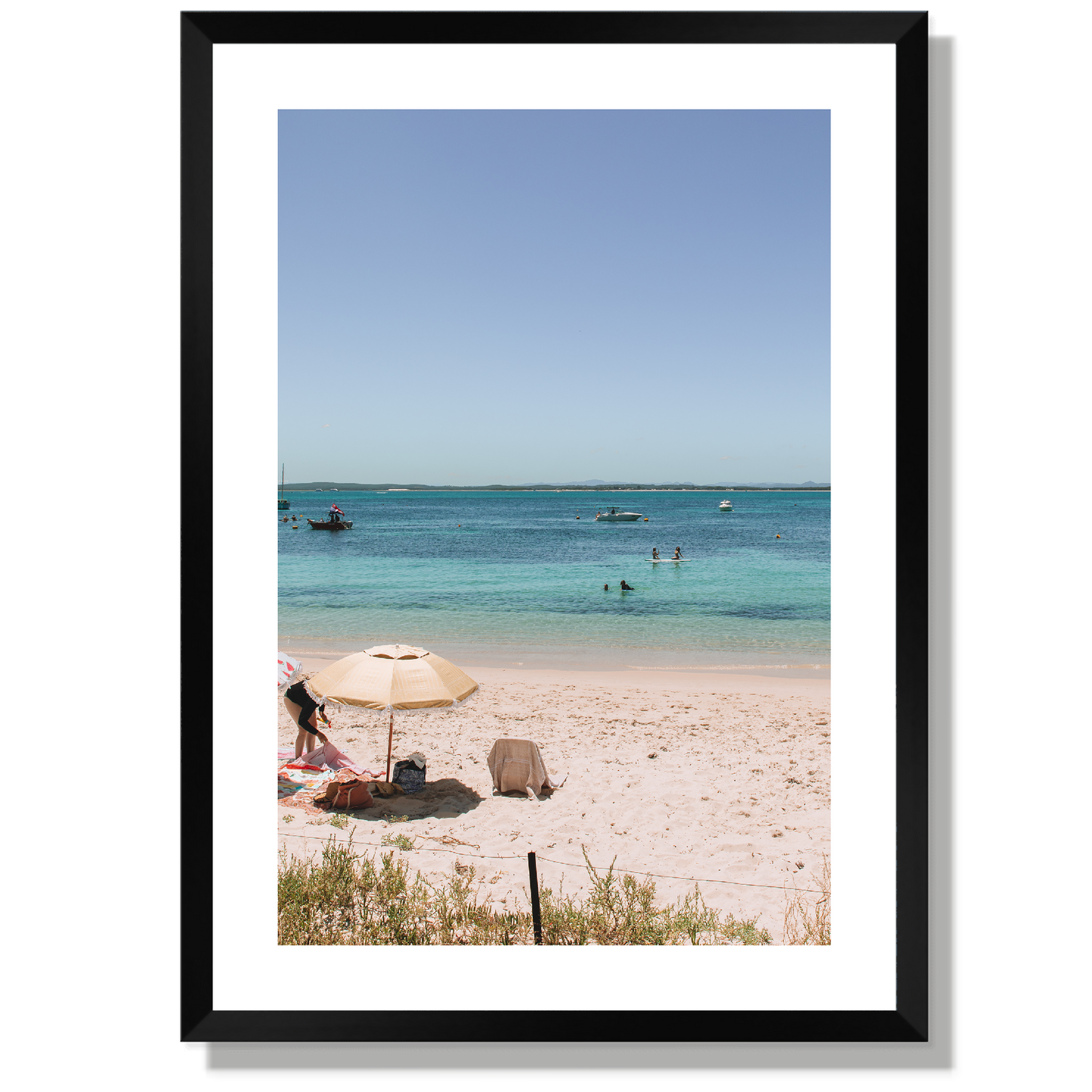 Shoal Bay Beach Portrait Print