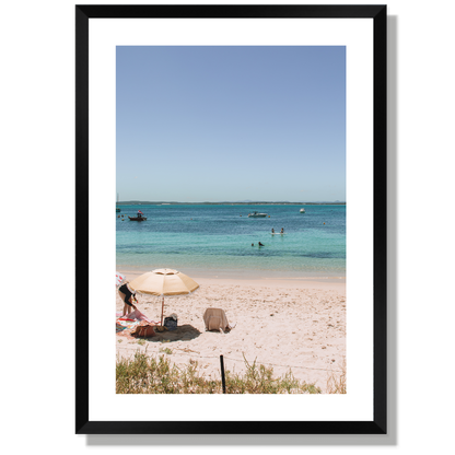 Shoal Bay Beach Portrait Print