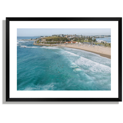 Nobbys beach Print