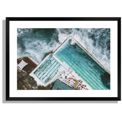 Bondi Icebergs above