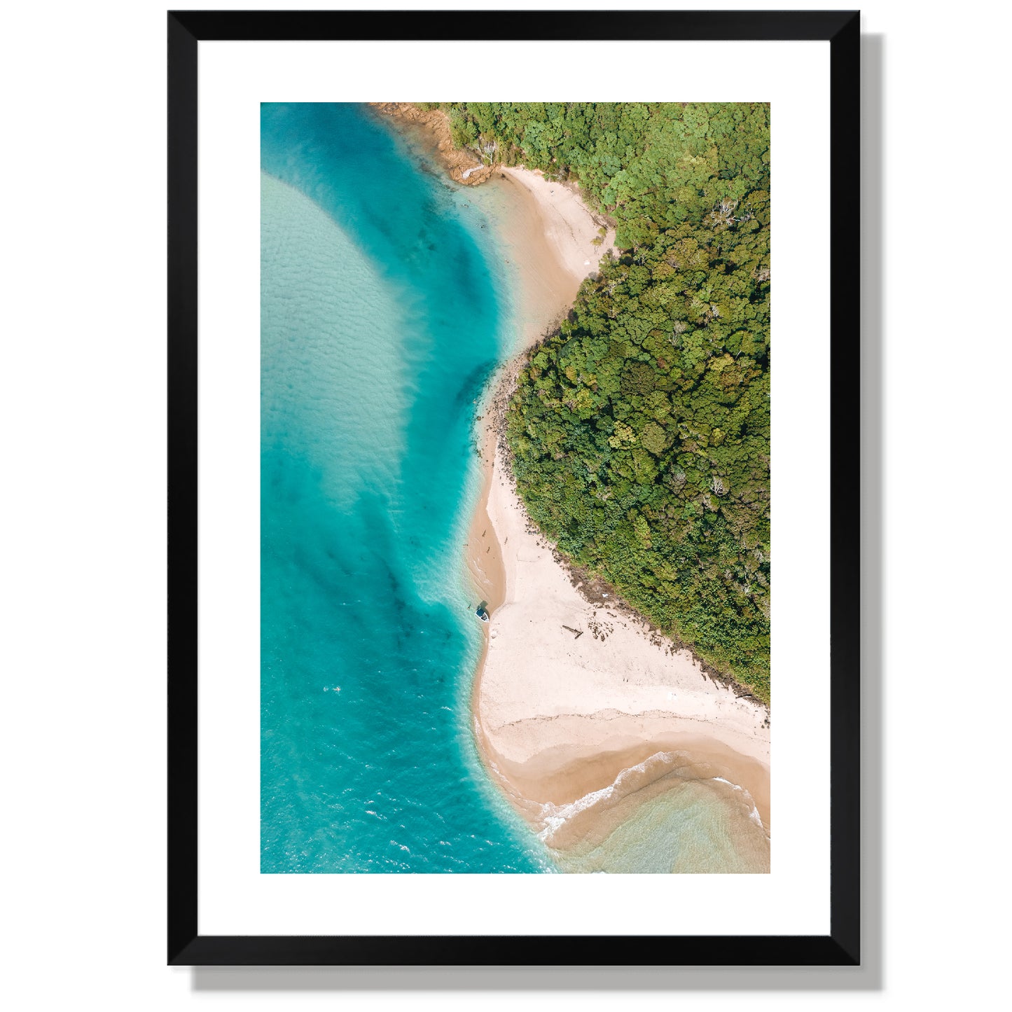 Echo beach portrait Print