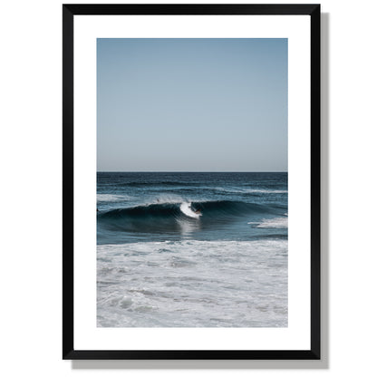 Stradbroke surfer Print