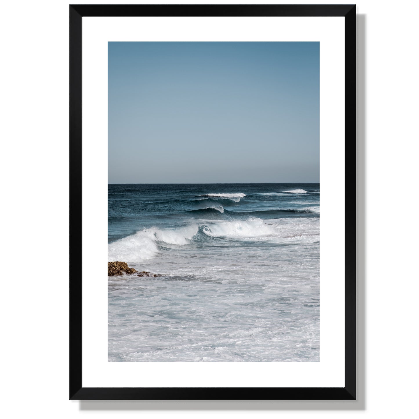 North Stradbroke surf Print