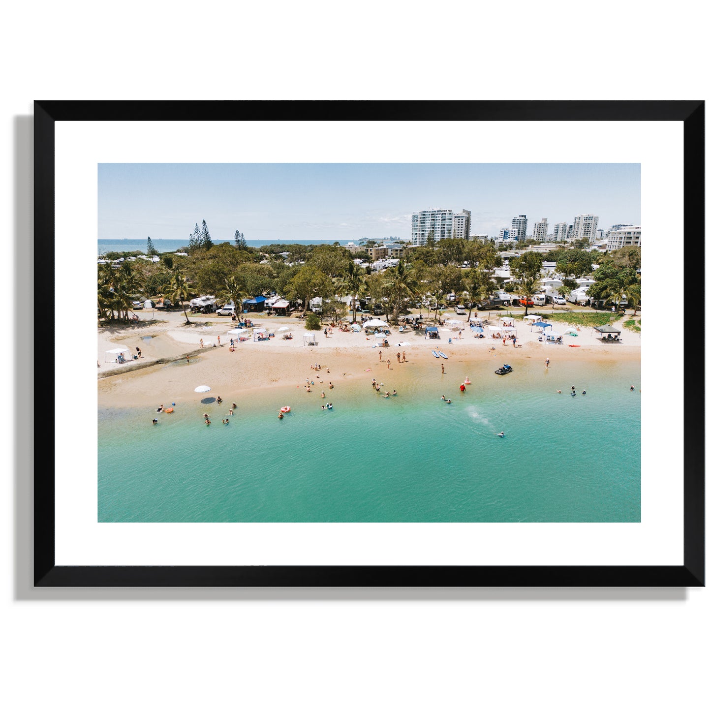 Cotton Tree Beach Print