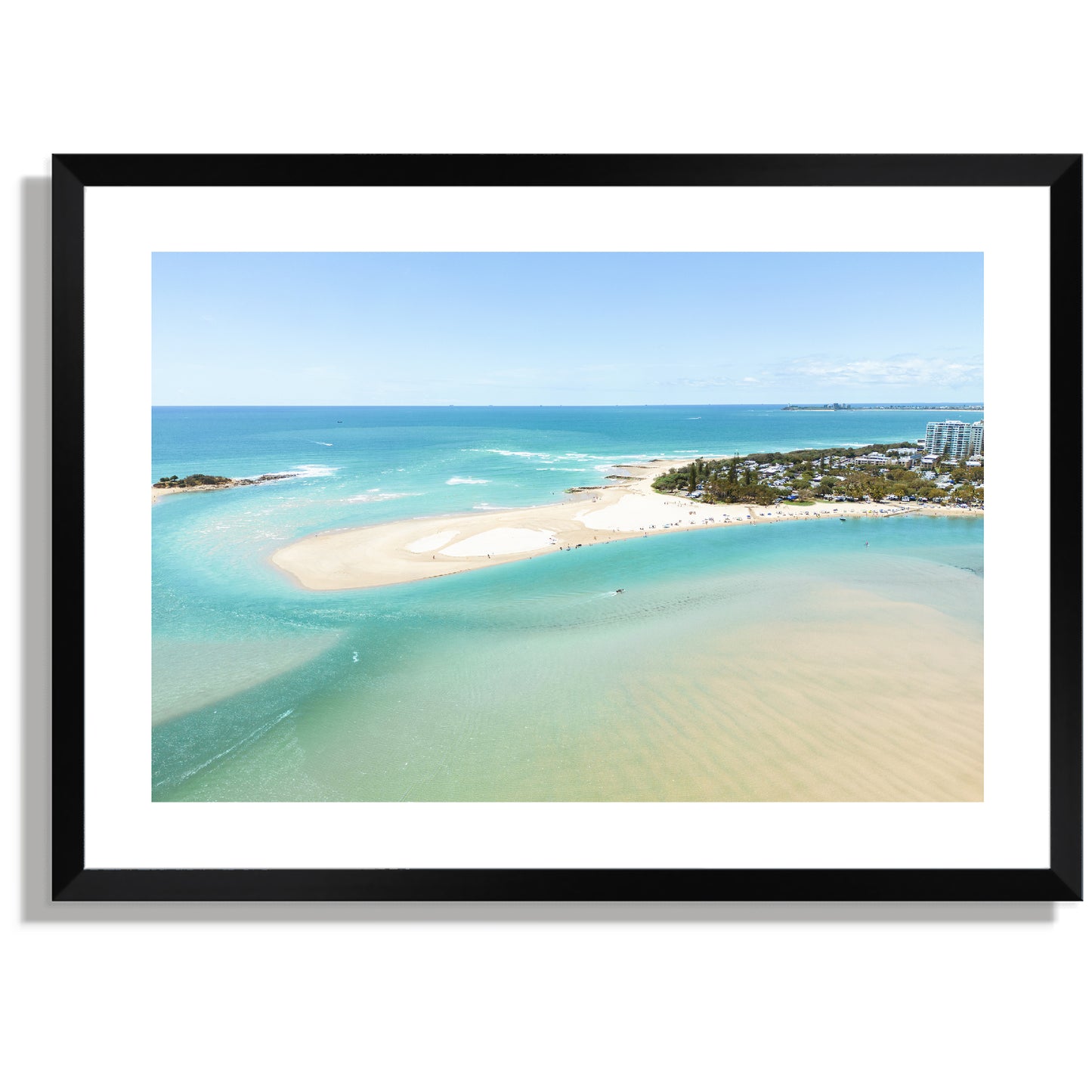 Maroochy River mouth Print