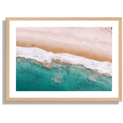 Wreck beach Print