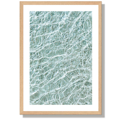 Turquoise Tranquil Print