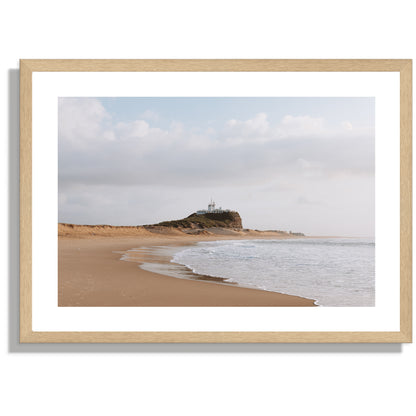 Nobbys Lighthouse Print Wide