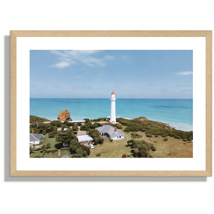 Split point lighthouse Print