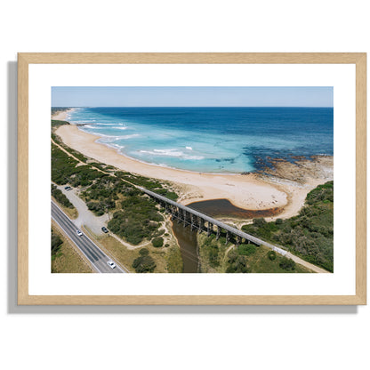 Kilcunda Viaduct bridge Print