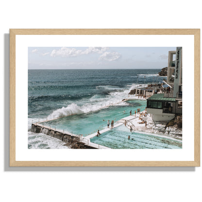 Bondi Icebergs wide Print