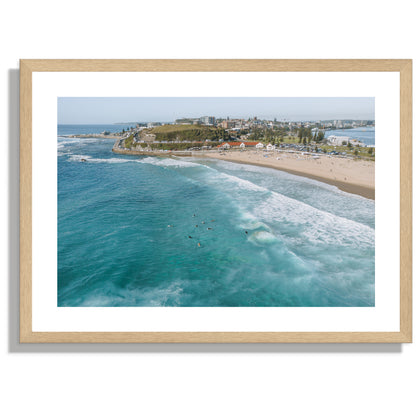 Nobbys beach Print