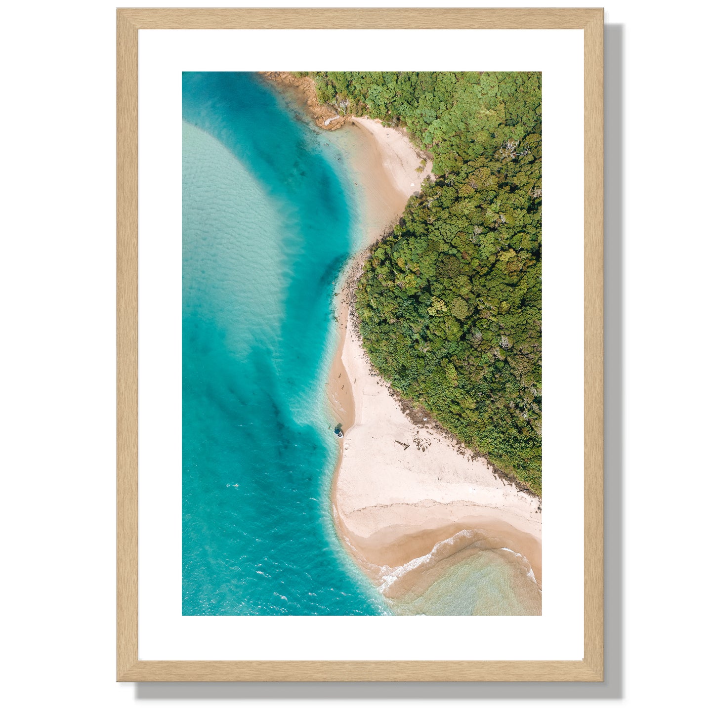 Echo beach portrait Print