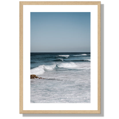 North Stradbroke surf Print