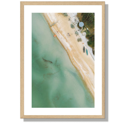 Mentone beach Print