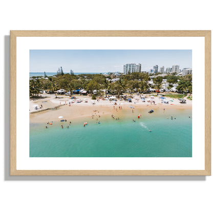 Cotton Tree Beach Print