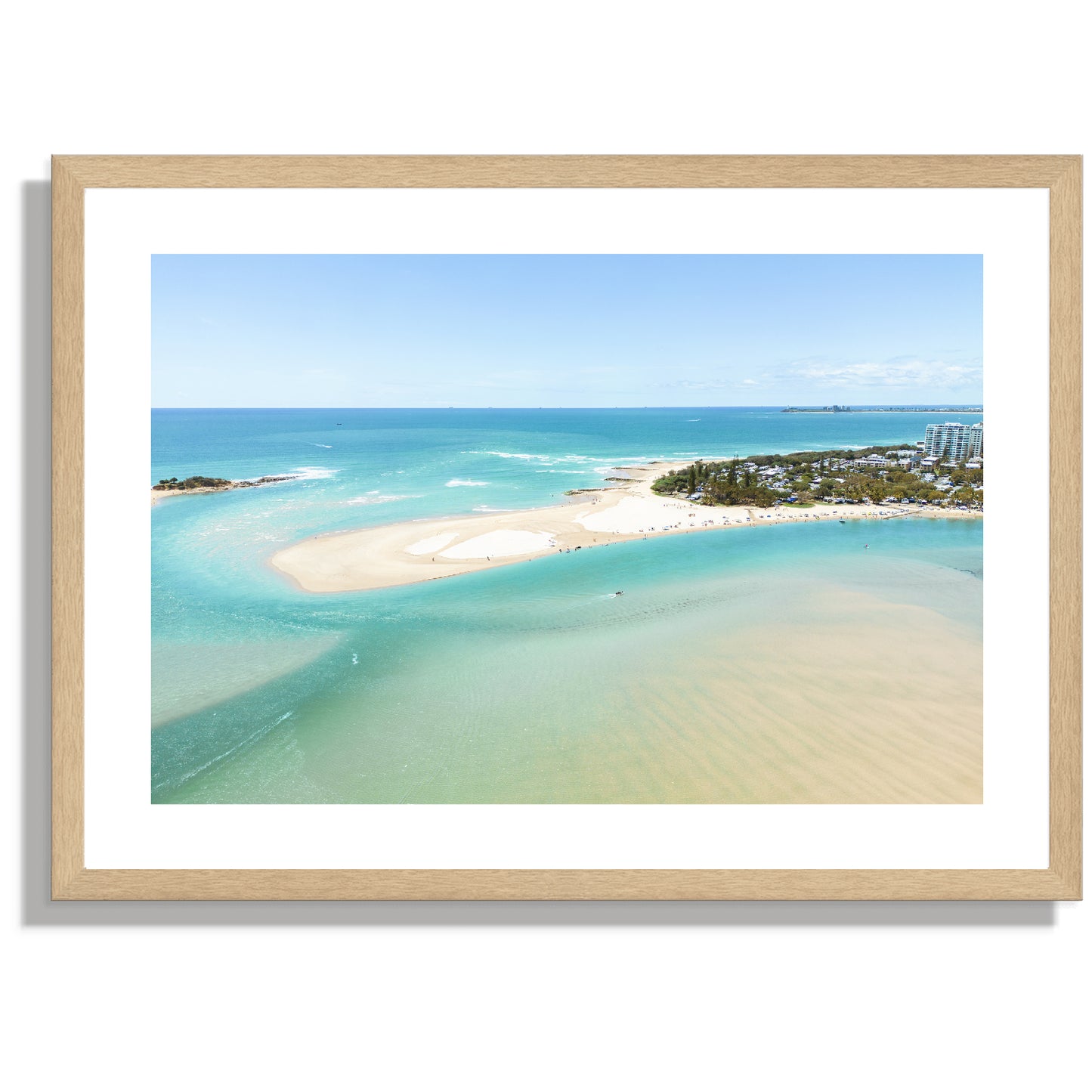 Maroochy River mouth Print