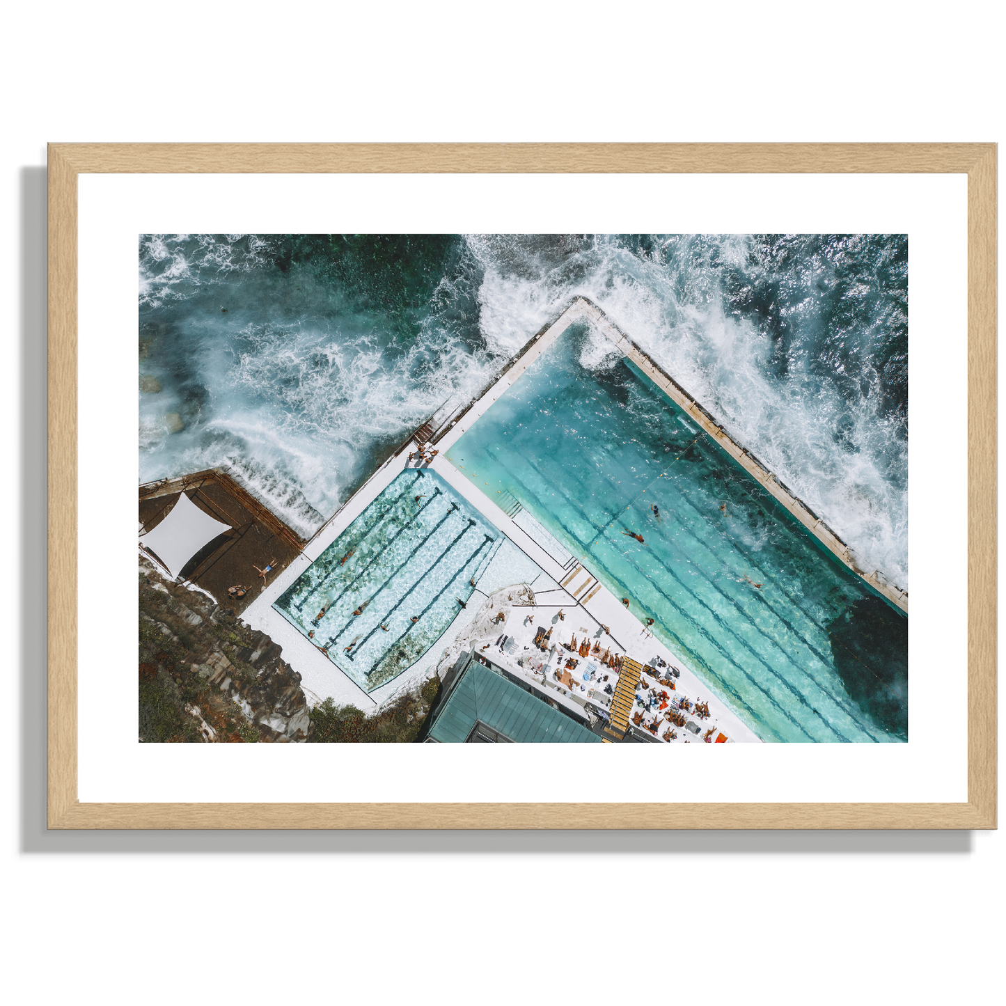 Bondi Icebergs above