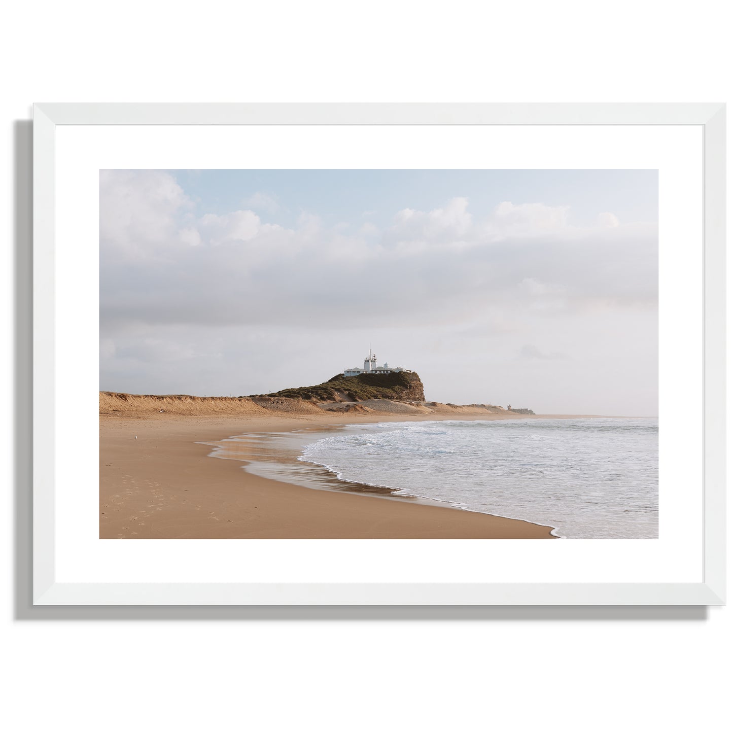 Nobbys Lighthouse Print Wide