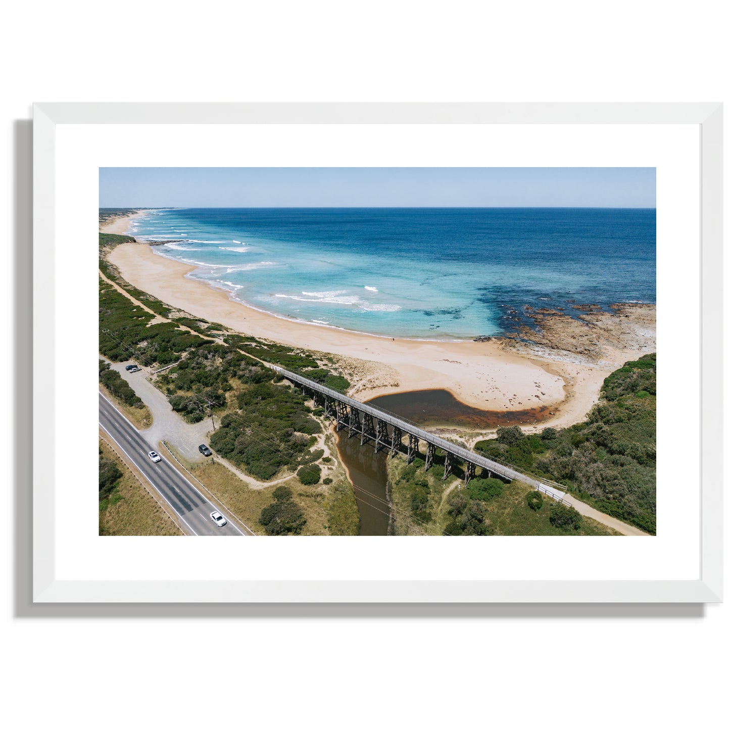 Kilcunda Viaduct bridge Print