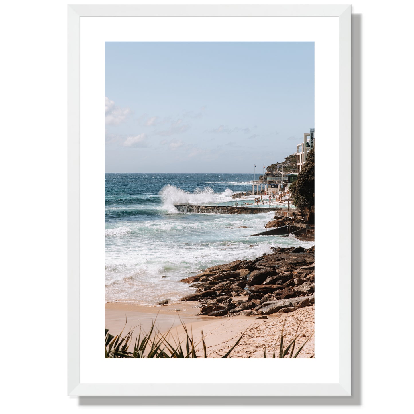 Bondi Icebergs corner Print