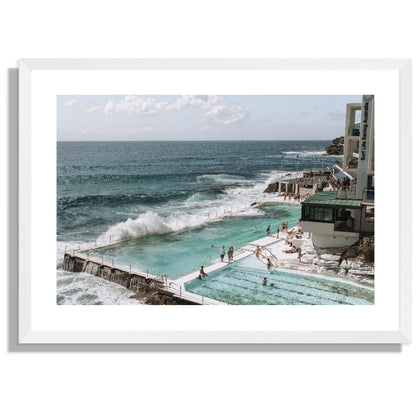 Bondi Icebergs wide Print