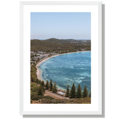 Mt Tomaree lookout Print