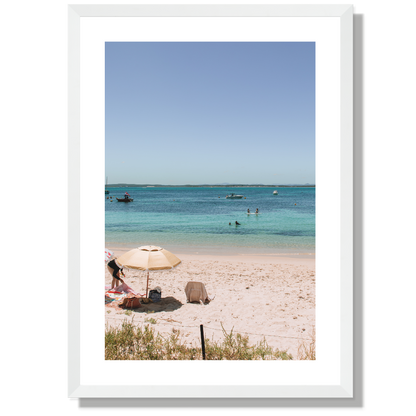 Shoal Bay Beach Portrait Print