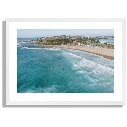 Nobbys beach Print