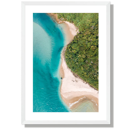 Echo beach portrait Print