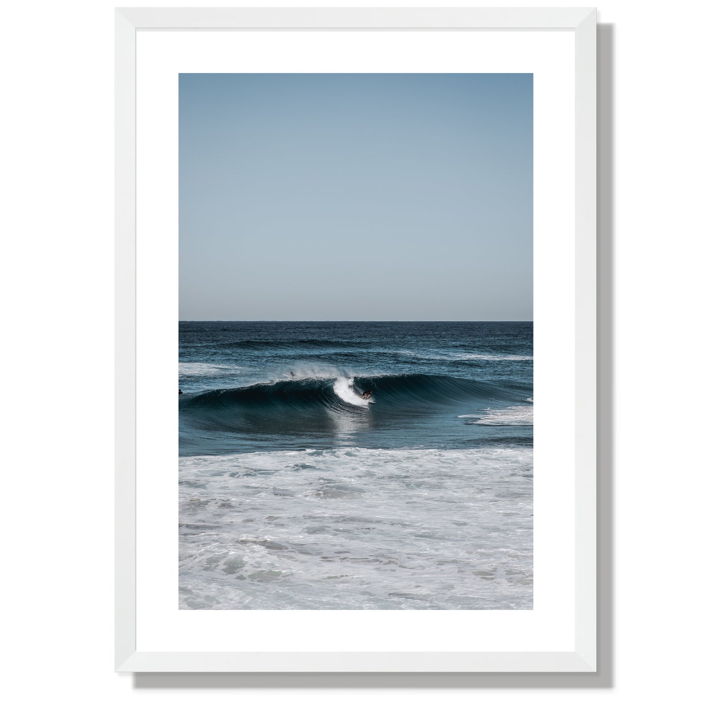 Stradbroke surfer Print