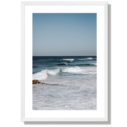 North Stradbroke surf Print