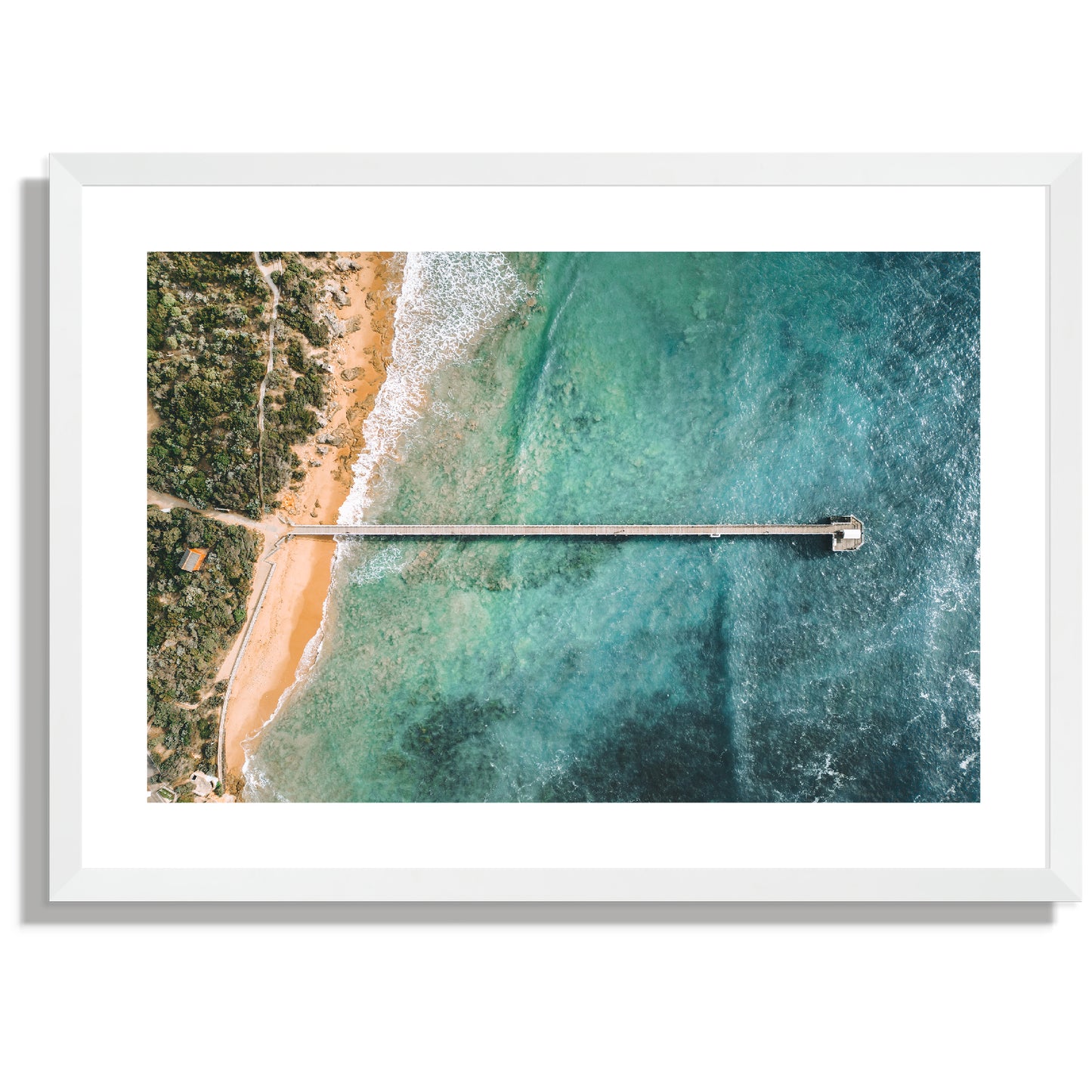 Point Lonsdale Jetty Print