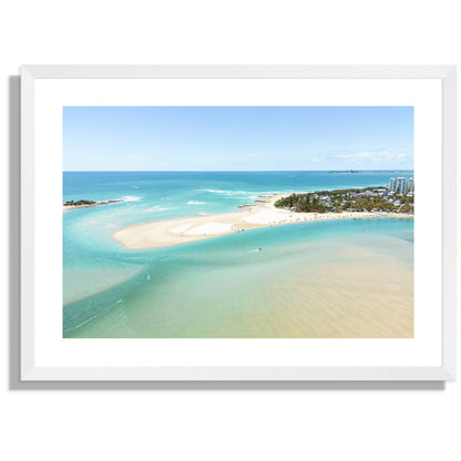 Maroochy River mouth Print